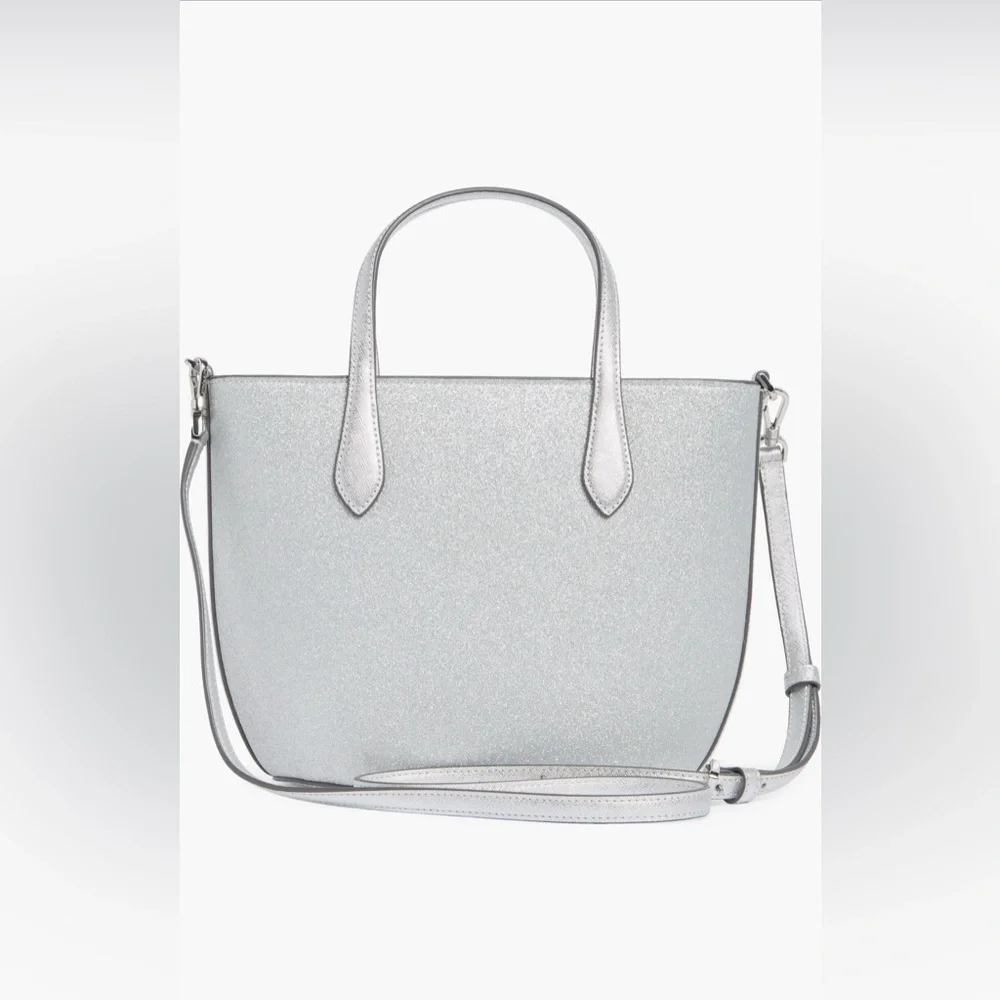 NWT Kate Spade New York glimmer leather satchel - Picture 3 of 16